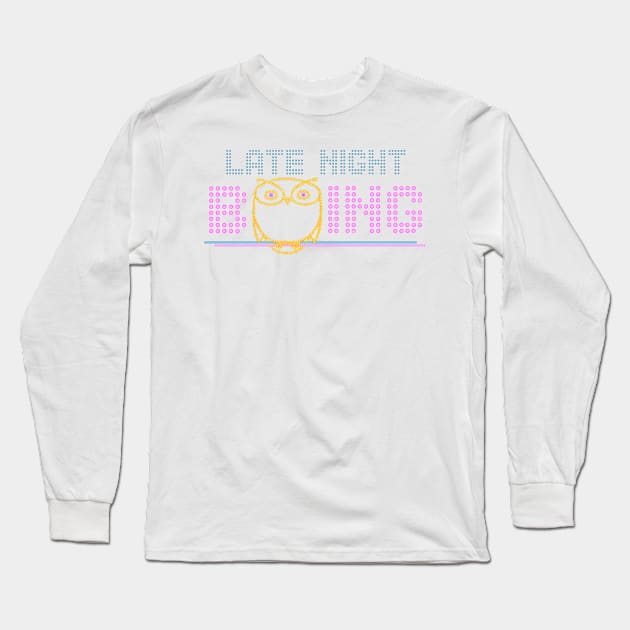 Late Night Bowling Long Sleeve T-Shirt by TenomonMalke